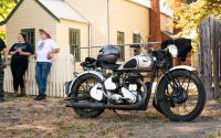 vintage bsa motorcycle