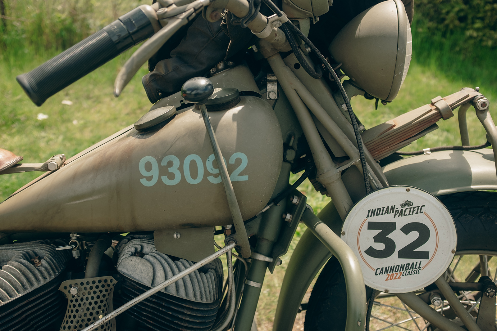 vintage indian motorcycle