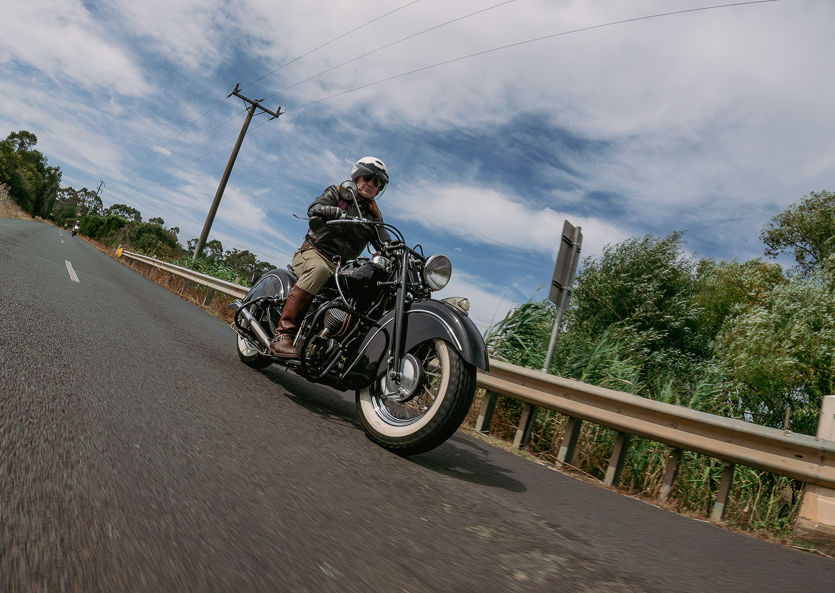 vintage indian motorcycle