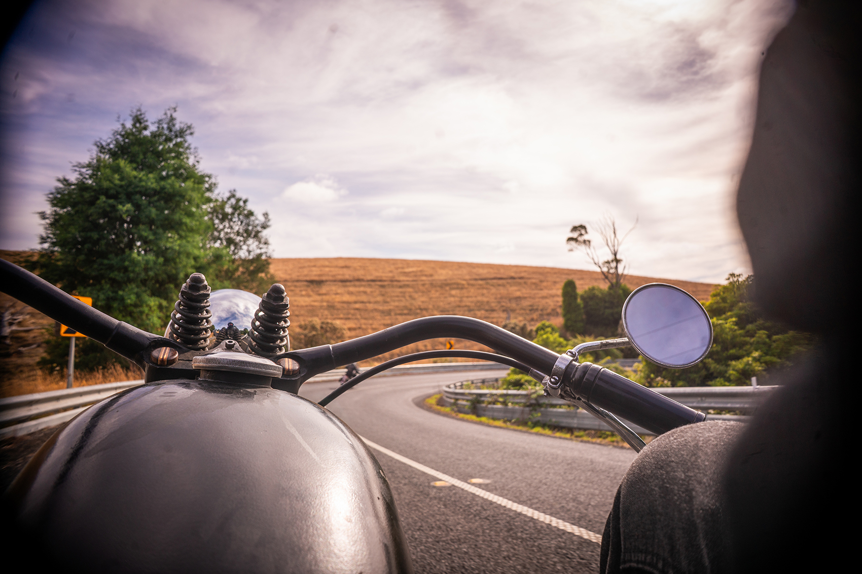 vintage harley davidson motorcycle