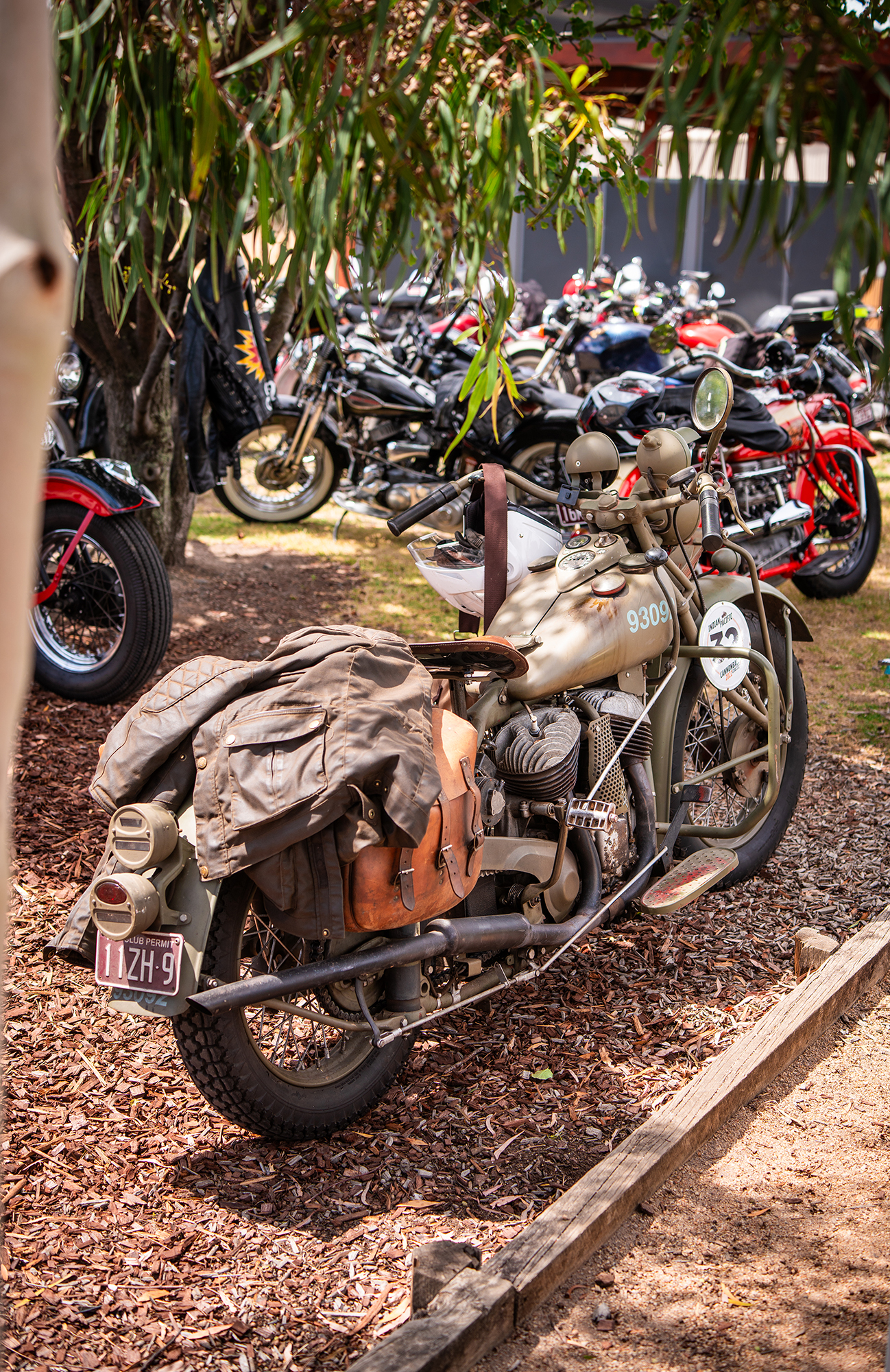 vintage indian motorcycle