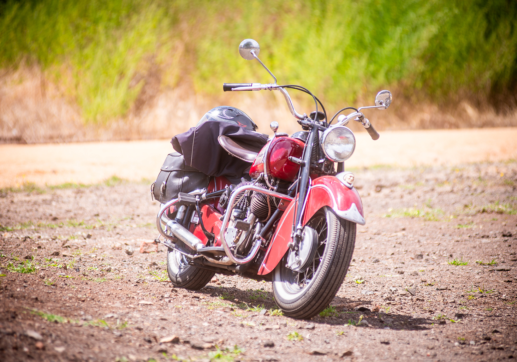 vintage indian motorcycle