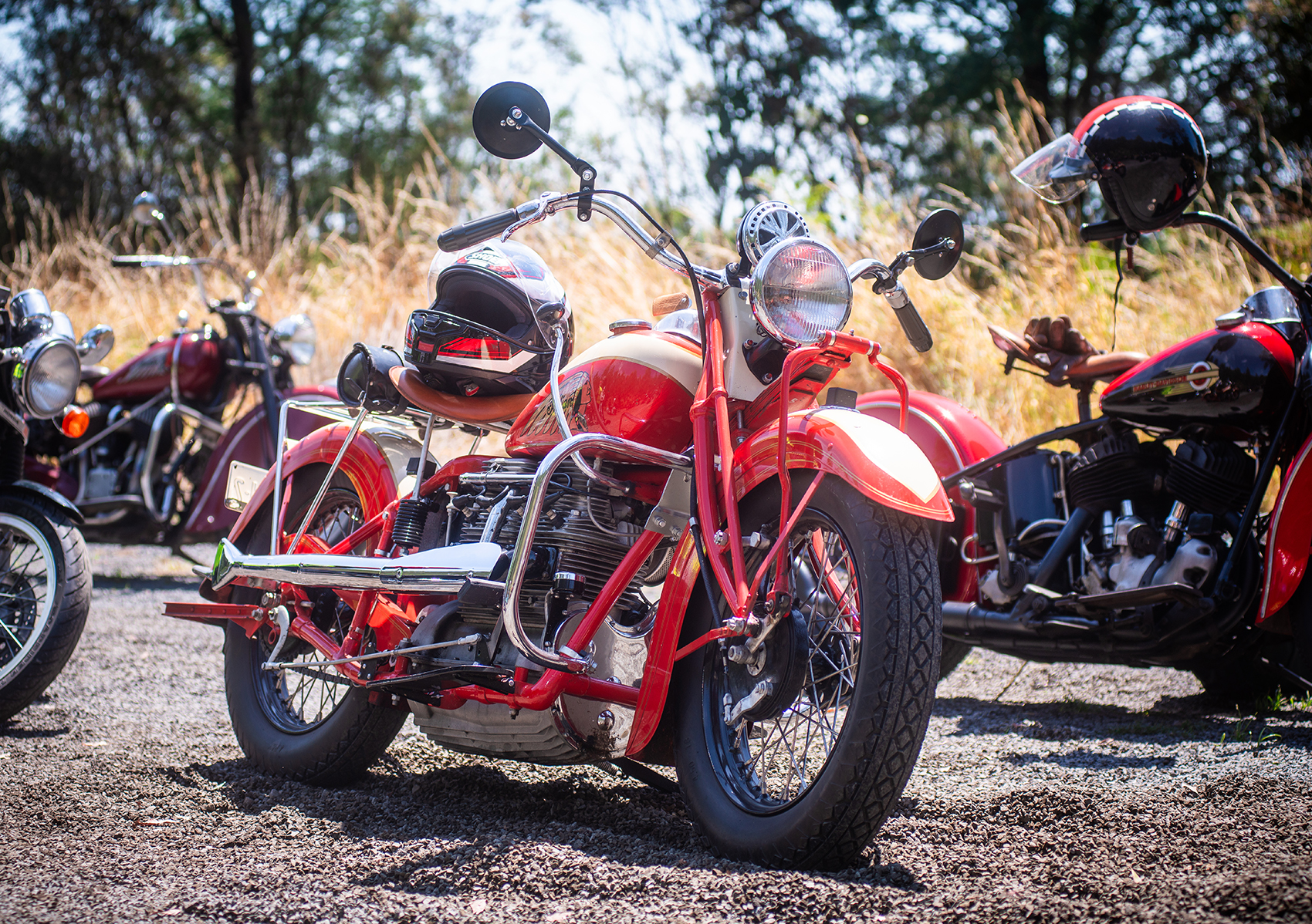 vintage indian motorcycle