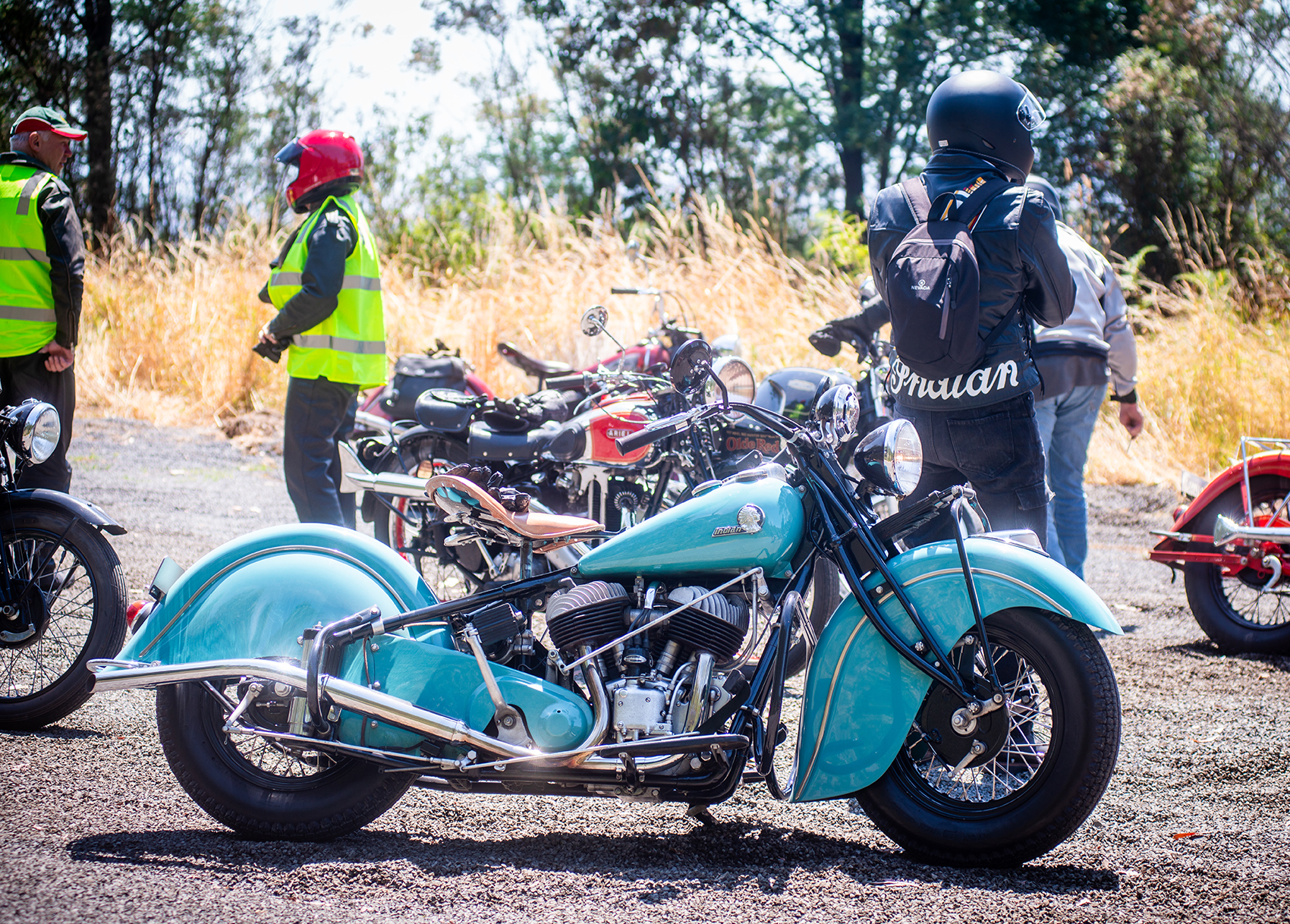 vintage indian motorcycle