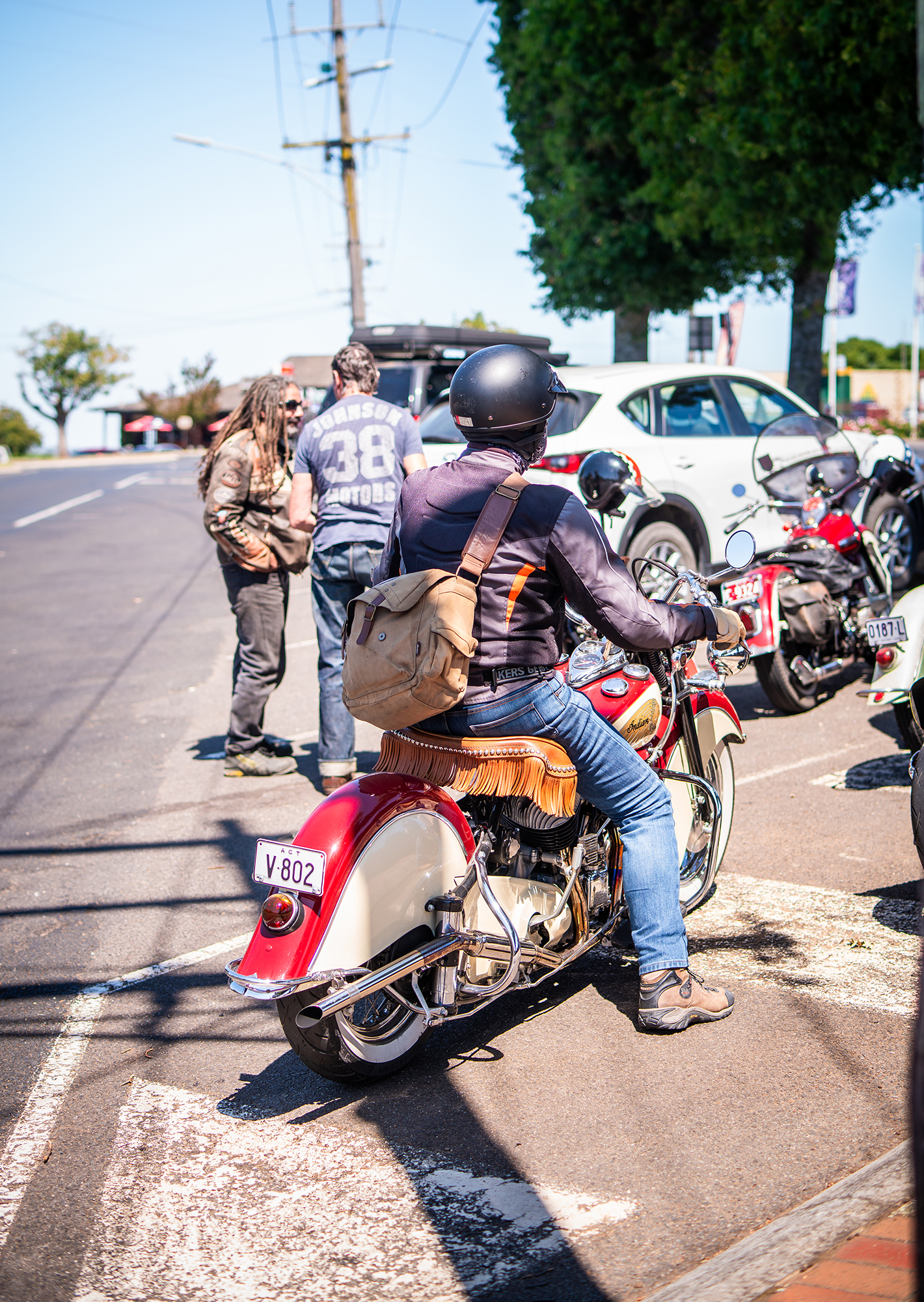 vintage indian motorcycle