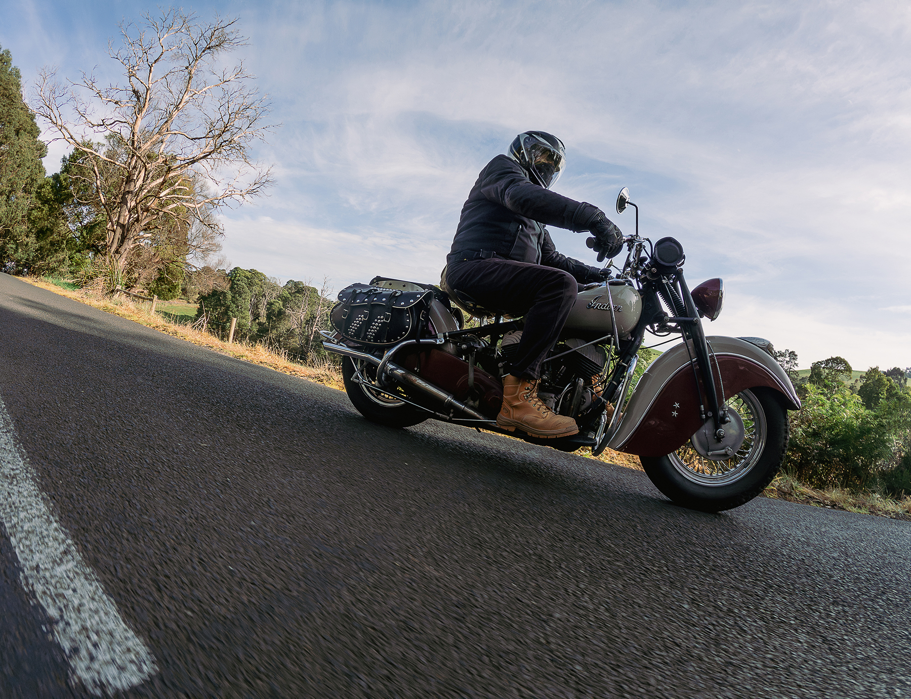 vintage indian motorcycle