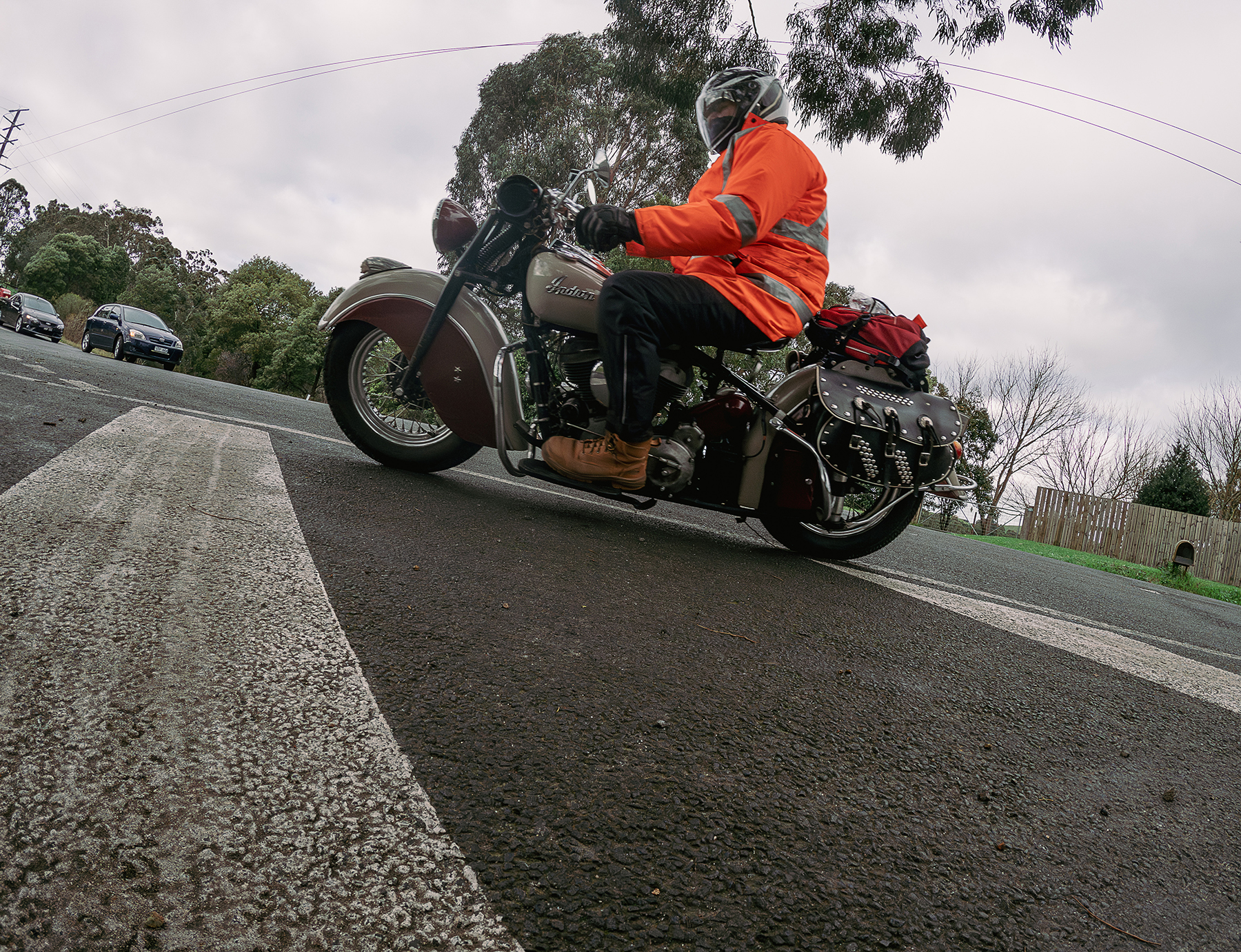 vintage indian motorcycle