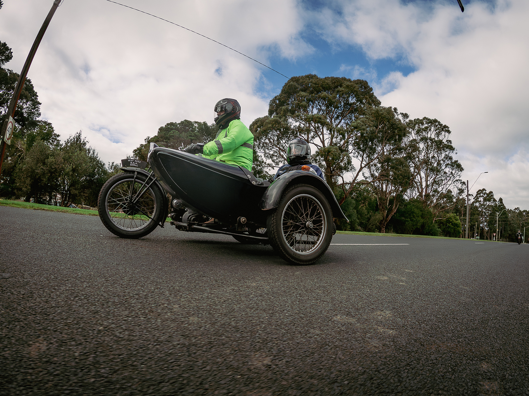 vintage bsa motorcycle sidecar