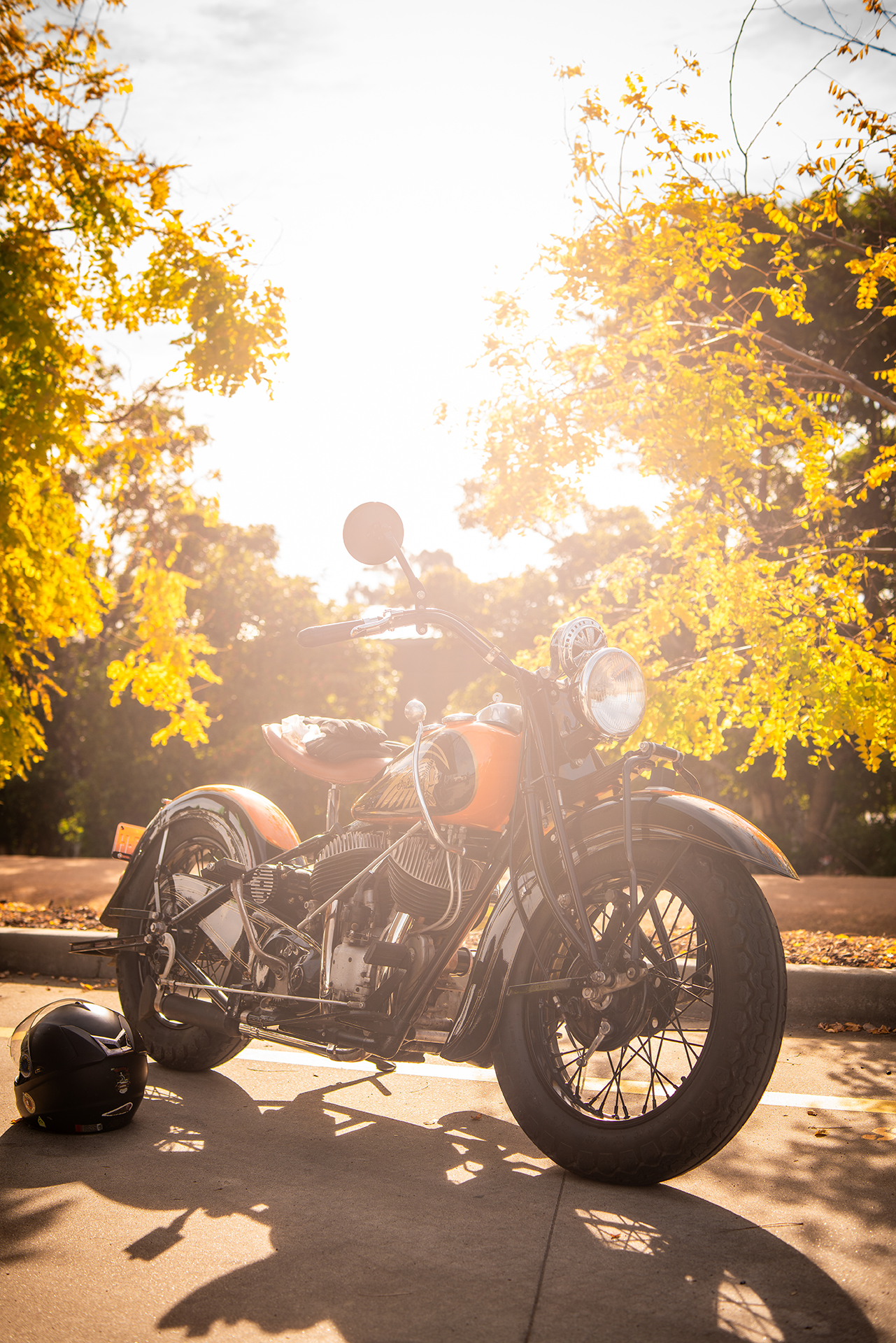 vintage indian motorcycle