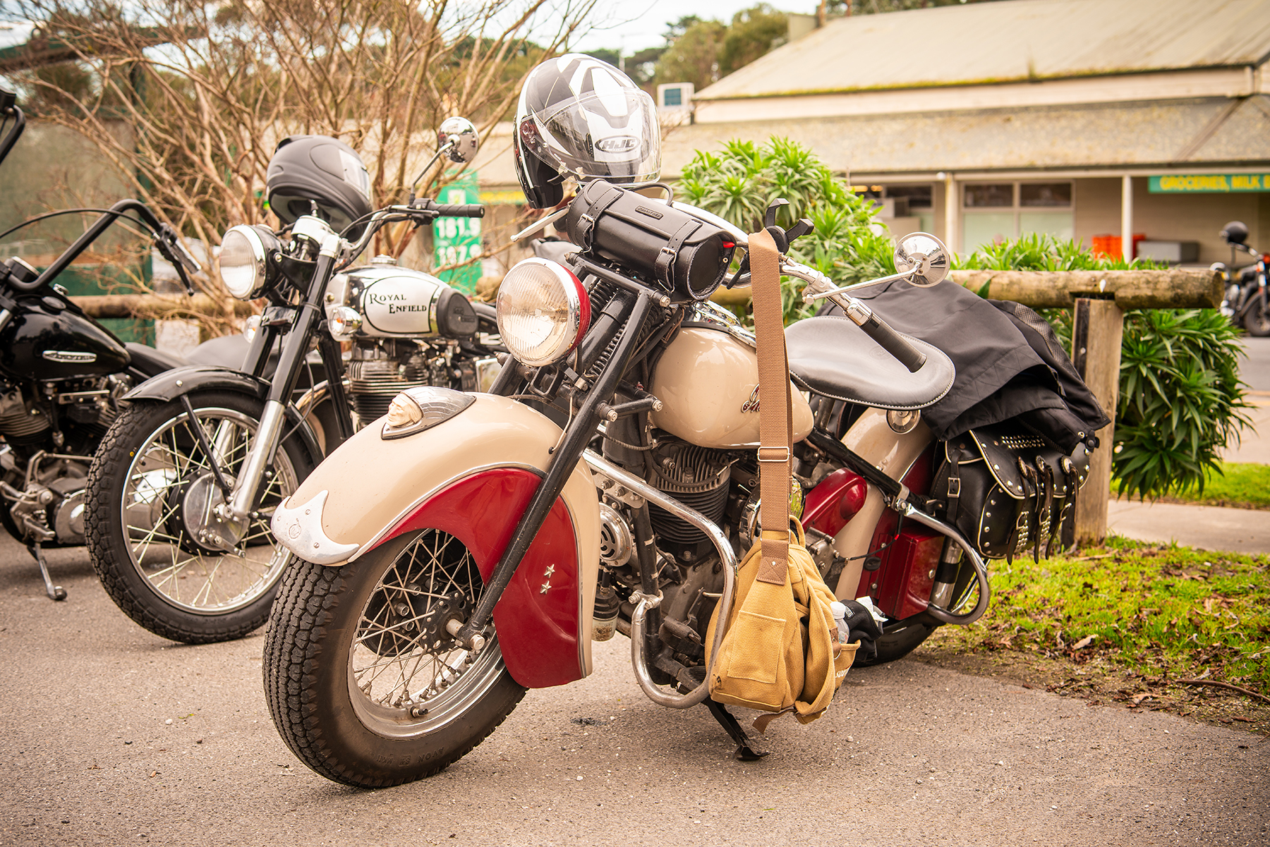 vintage indian motorcycle